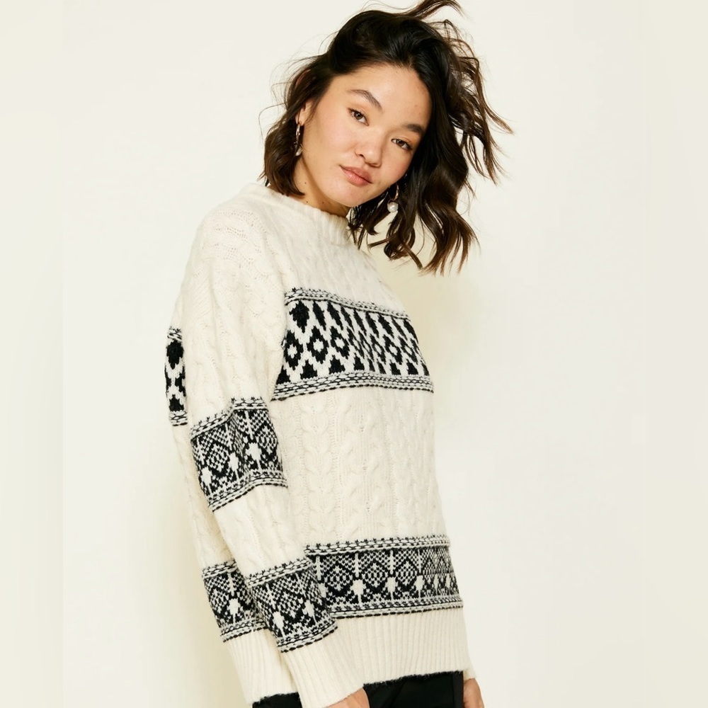 Line & Dot MONTANA FAIRE ISLE
SWEATER - Picture 4 of 5